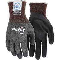 Gants r&eacute;sistant aux coupures Max Ninja, Taille Grand, Calibre 10, Rev&ecirc;tement Bipolym&egrave;re, Enveloppe en Dyneema, ASTM ANSI niveau A3 OSI Industrial Sales