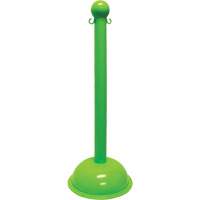 Poteau pour service intense, Hauteur de 40", Vert OSI Industrial Sales