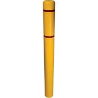 Bollard Cover, 6" Dia. x 52" L, Yellow OSI Industrial Sales