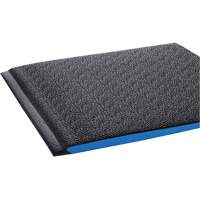 Wear-Bond Comfort-King Ergonomic Mats, Pebbled, 2' x 3' x 9/16", Black, Vinyl Foam OSI Industrial Sales