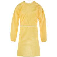 ChemMax&reg; 1 Gown, One Size, Yellow, Polyethylene/Polypropylene OSI Industrial Sales