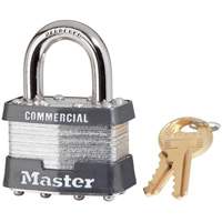 Cadenas lamin&eacute;, Cl&eacute;s identiques, Acier lamin&eacute;, Largeur de 1-3/4" OSI Industrial Sales