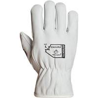 Endura&reg; Winter-Lined Driver Gloves, X-Large, Grain Goatskin Palm, Thinsulate Inner Lining OSI Industrial Sales