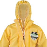 ChemMax&reg; 1 Coveralls, Polyethylene/Polypropylene, 4X-Large, Yellow OSI Industrial Sales