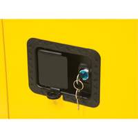 Armoire pour produits inflammables, 12 gal., 1 Porte(s), 23" La x 35" h x 18" p OSI Industrial Sales