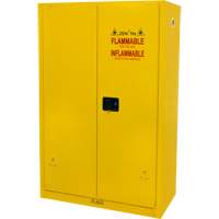 Flammable Storage Cabinet, 45 gal., 2 Door, 43" W x 65" H x 18" D OSI Industrial Sales
