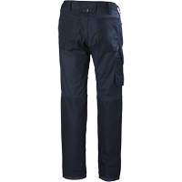 Oxford Service Pants, Poly-Cotton, Navy Blue, Size 30, 30 Inseam OSI Industrial Sales