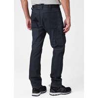 Oxford Service Pants, Poly-Cotton, Navy Blue, Size 30, 30 Inseam OSI Industrial Sales