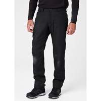 Oxford Service Pants, Poly-Cotton, Black, Size 30, 30 Inseam OSI Industrial Sales