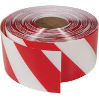 ArmorStripe&reg; Ultra Durable Floor Tape, 4" x 100', PVC, Red and White OSI Industrial Sales