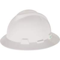 V-Gard&reg; Slotted Full-Brim Hardhat, Pinlock Suspension, Non-Vented OSI Industrial Sales
