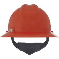 V-Gard&reg; Slotted Full-Brim Hardhat, Meets CSA Type 1, Ratchet Suspension, Non-Vented OSI Industrial Sales