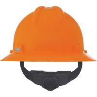 V-Gard&reg; Slotted Full-Brim Hardhat, Meets CSA Type 1, Ratchet Suspension, Non-Vented OSI Industrial Sales