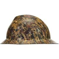 V-Gard&reg; Hydro Dip Full Brim Hard Hat, Meets CSA Type 1, Ratchet Suspension, Non-Vented OSI Industrial Sales