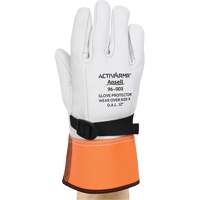 Gants de protection en cuir pour haute tension 96-003, Taille 8, 12" lo OSI Industrial Sales