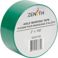 Ruban pour marquage d'all&eacute;es, 2" x 108', PVC, Vert OSI Industrial Sales
