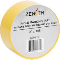 Ruban pour marquage d'all&eacute;es, 2" x 108', PVC, Jaune OSI Industrial Sales