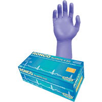 Blurite 6 EC Extended Cuff Examination Gloves, Small, Nitrile, 6-mil, Powder-Free, Purple, Class 2 OSI Industrial Sales