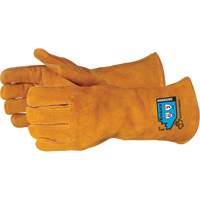 Endura&reg; Deluxe Cut-Resistant Welding Gloves, Split Cowhide, Size Small OSI Industrial Sales