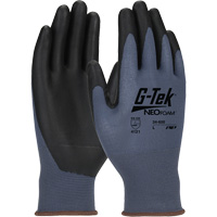 G-Tek&reg; NeoFoam&reg; Seamless Knit Coated Gloves, X-Small, Polyurethane Coating, 15 Gauge, Nylon Shell OSI Industrial Sales