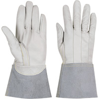 852 Gants de soudage TIG Ranpro FR White Stags, Vachette pleine fleur, Taille Petit OSI Industrial Sales