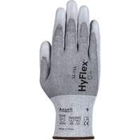 Gants r&eacute;sistants aux coupures 11-755  Hyflex, Taille 6, Calibre 18, Rev&ecirc;tement Polyur&eacute;thane, Enveloppe en Polyester/PEHP/Tungst&egrave;ne/Spandex, ASTM ANSI niveau A5/EN 388 niveau E OSI Industrial Sales