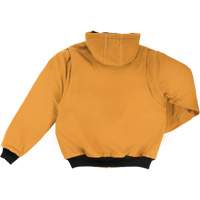 Blouson d'aviateur en toile lourde avec capuchon, Hommes, Petit, Brun OSI Industrial Sales