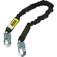 Arc Flash Lanyard, 6', Locking Snap Hook Center, Locking Snap Hook Leg Ends, Nylon OSI Industrial Sales