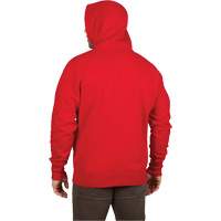 Chandail &agrave; capuchon lourd, Hommes, Petit, Rouge OSI Industrial Sales