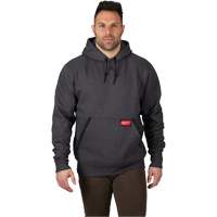 Chandail &agrave; capuchon lourd, Hommes, Petit, Gris OSI Industrial Sales