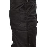 GridIron Regular Length Zip-To-Thigh Bib Overall, Men's, Large, Black OSI Industrial Sales