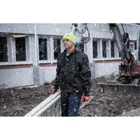 High-Visbility Cuffed Beanie, One Size, Green OSI Industrial Sales