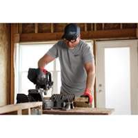 T-shirt de travail hybride, Hommes, Petit, Gris OSI Industrial Sales