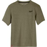 T-shirt de travail hybride, Hommes, Petit, Vert OSI Industrial Sales