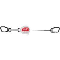 Quick-Connect Tool Lanyard, Retractable, Dual Carabiner OSI Industrial Sales