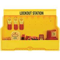 Premier Electrical Lockout Station, None Padlocks, 16 Padlock Capacity, Padlocks Not Included OSI Industrial Sales