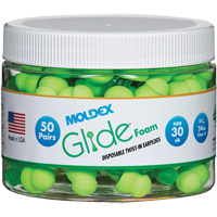 Glide&reg; Foam Earplugs, Bulk - Canister OSI Industrial Sales
