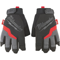 Performance Fingerless Gloves, Synthetic Palm, Size Small OSI Industrial Sales