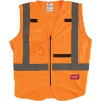 Veste de s&eacute;curit&eacute;, Orange haute visibilit&eacute;, 4T-Grand/5T-Grand OSI Industrial Sales