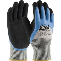 G-Tek&reg; PolyKor&reg; Insulated Cut-Resistant Glove, Size Small, 13 Gauge, Rubber Latex Coated, Engineered Yarn Shell, ANSI/ISEA 105 Level 3 OSI Industrial Sales