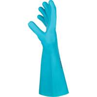 Flextril Chemical Gloves, Size 7, 12.5" L, Nitrile, Nylon Inner Lining OSI Industrial Sales