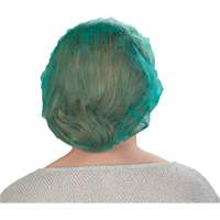 Bouffant Caps, Polypropylene, 21", Green OSI Industrial Sales