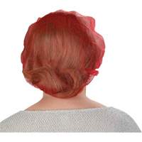 Bouffant Caps, Polypropylene, 21", Red OSI Industrial Sales