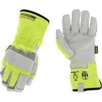 Hi-Viz Needlestick Protection Gloves, Size Small, Polyurethane Coated, DuraHide Shell, ASTM ANSI Level A5 OSI Industrial Sales
