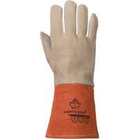 TIG Welding Gloves, Grain Deerskin, Size Medium OSI Industrial Sales