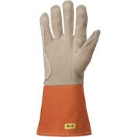 TIG Welding Gloves, Grain Deerskin, Size Medium OSI Industrial Sales