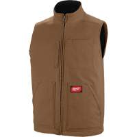 Veste doubl&eacute;e en sherpa ultra-r&eacute;sistante, Hommes, Petit, Brun OSI Industrial Sales