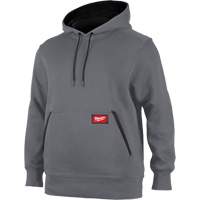 Chandail &agrave; capuchon d&eacute;paisseur moyenne, Hommes, Petit, Gris OSI Industrial Sales