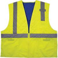 Veste de s&eacute;curit&eacute; refroidissante Chill-Its 6668, Petit, Jaune lime haute visibilit&eacute; OSI Industrial Sales