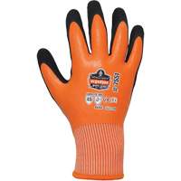 ProFlex 7551 Coated Cut-Resistant Winter Work Gloves, Size Small, 10/13 Gauge, Nitrile/Rubber Latex Coated, HPPE Shell, ASTM ANSI Level A5/EN 388 Level E OSI Industrial Sales